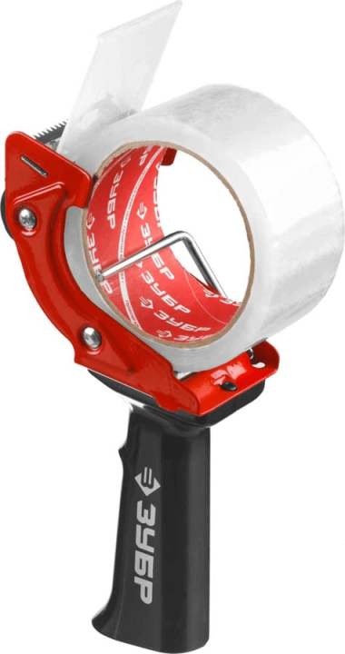 Диспенсер для клеящих лент ЗУБР рукоятка пластмассовая, 50 мм 1201_z02 — Официальный партнер ЗУБР в России