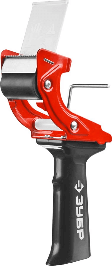 Диспенсер для клеящих лент ЗУБР рукоятка пластмассовая, 50 мм 1201_z02 — Официальный партнер ЗУБР в России