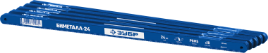 Полотно ЗУБР &quot;ПРОФЕССИОНАЛ&quot; по металлу, биметаллическое 24TPI шаг 1мм, 300мм, 1шт., 15855-24 — Официальный партнер ЗУБР в России