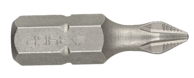 Биты ЗУБР &quot;МАСТЕР&quot; кованые, хромомолибденовая сталь, тип хвостовика C 1/4&quot;, PH1, 25мм, 2шт — Официальный партнер ЗУБР в России