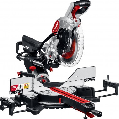 ЗУБР  ЗПТ-305-1800 ПЛ пила торцовочная с протяжкой, d 305 х 30 мм, 1800 Вт — Официальный партнер ЗУБР в России