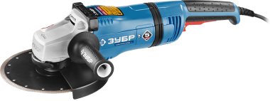 Углошлифовальная машина (болгарка), ЗУБР Профессионал УШМ-П230-2400 ПВ, антивибрационная защита, плавный пуск, 230 мм, 6000 об/мин, 2400 Вт — Официальный партнер ЗУБР в России