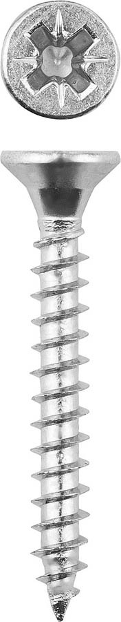 Cаморезы универсальные по дереву ЗУБР &quot;Мастер&quot; 35 x 3.5 мм, 500 шт., белый цинк, СУ-Б, 4-300371-35-035 — Официальный партнер ЗУБР в России