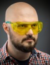 Защитные очки ЗУБР ULTRA жёлтые, линза увеличенного размера 110462 фото 2 — Официальный партнер ЗУБР в России