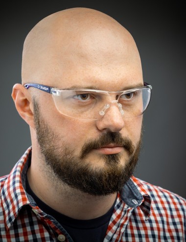 Защитные очки БОЛИД ЗУБР прозрачные, химическистойкие, 110485 — Официальный партнер ЗУБР в России