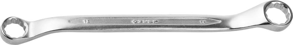Накидной гаечный ключ изогнутый 13 x 14 мм, ЗУБР фото 1 — Официальный партнер ЗУБР в России