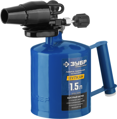 ЗУБР. Лампа паяльная ВУЛКАН ВК-20, стальная, 2,0 л — Официальный партнер ЗУБР в России