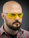 Защитные очки БОЛИД ЗУБР жёлтые, химическистойкие, 110486 фото 2 — Официальный партнер ЗУБР в России
