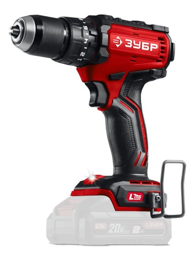 ЗУБР 20 В, 65 Н·м, без АКБ (LMS), бесщеточная ударная дрель-шуруповерт (ДБУ-65) — Официальный партнер ЗУБР в России