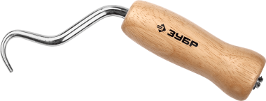 Скручиватель ЗУБР &quot;МАСТЕР&quot; проволоки, крюк из нержавеющей стали, буковая рукоятка — Официальный партнер ЗУБР в России