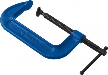 Струбцина ЗУБР &quot;ПРОФЕССИОНАЛ&quot; тип &quot;G&quot;, корпус - ковкий чугун. 150мм, 32245-150_z02 — Официальный партнер ЗУБР в России