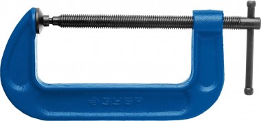 Струбцина ЗУБР &quot;ПРОФЕССИОНАЛ&quot; тип &quot;G&quot;, корпус - ковкий чугун. 150мм, 32245-150_z02 — Официальный партнер ЗУБР в России