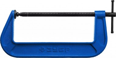 Струбцина ЗУБР &quot;ПРОФЕССИОНАЛ&quot; тип &quot;G&quot;, корпус - ковкий чугун. 300мм 32245-300_z02 — Официальный партнер ЗУБР в России