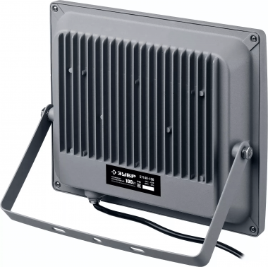 Прожектор светодиодный ЗУБР, ПСВ-100, 100 вт, &quot;ПРОФЕССИОНАЛ&quot; 57140-100 — Официальный партнер ЗУБР в России