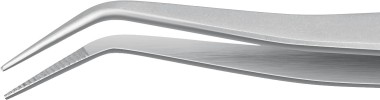 Антимагнитный пинцет ЗУБР 160 мм, изогнутый, 222116 — Официальный партнер ЗУБР в России