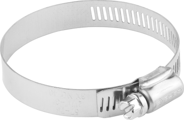 Хомуты, нерж. сталь, просечная лента 12.7 мм, 40-64 мм, 100 шт, ЗУБР Профессионал &mdash; Официальный партнер ЗУБР в России