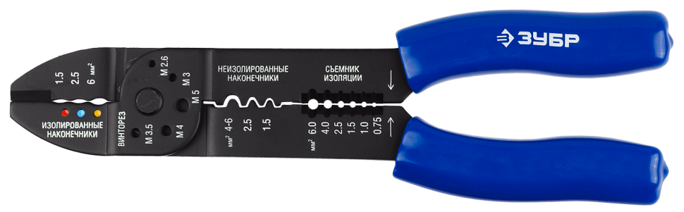 МT-30 стриппер многофункциональный, 0.75 - 6 мм2, ЗУБР Профессионал фото 1 — Официальный партнер ЗУБР в России