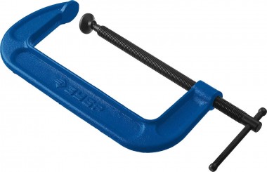 Струбцина ЗУБР &quot;ПРОФЕССИОНАЛ&quot; тип &quot;G&quot;, корпус - ковкий чугун. 200мм, 32245-200_z02 — Официальный партнер ЗУБР в России