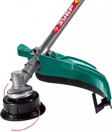 Триммер электрический (электрокоса), ЗУБР КСВ-42-1700, с верх. двигателем, ш/с фреза 255мм, леска 420мм, леска 2мм, полуавтомат, 1700Вт — Официальный партнер ЗУБР в России