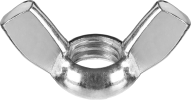 Гайка DIN 315 барашковая, M8, 4 шт, оцинкованная, ЗУБР — Официальный партнер ЗУБР в России