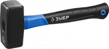 ЗУБР 1.5 кг кувалда с фиберглассовой рукояткой — Официальный партнер ЗУБР в России