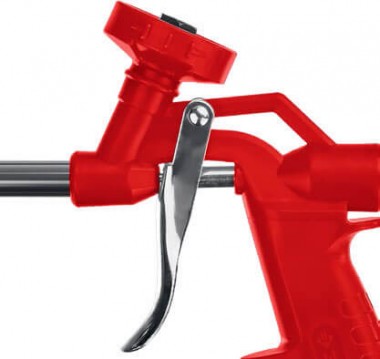 Пистолет &quot;Турбо&quot; для монтажной пены, нейлоновый, химически стойкий корпус, ЗУБР 06873_z01 — Официальный партнер ЗУБР в России