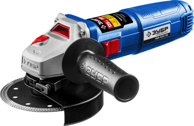 Углошлифовальная машина (болгарка), ЗУБР УШМ-П125-750, пылезащита, 125 мм, 11000 об/мин, 750 Вт &quot;Профессионал&quot; УШМ-П125-750 — Официальный партнер ЗУБР в России