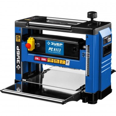 Рейсмусовый станок, ЗУБР РС-320, ширина строгания 318мм, толщина до 130мм, 2 ножа, 9000 об/мин, 1500Вт, Профессионал, РС-320 — Официальный партнер ЗУБР в России