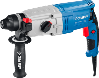 Перфоратор SDS-plus, ЗУБР Профессионал ЗП-30-900 К, реверс, горизонтальный, мет. редуктор, 3.3 Дж, 0-1000 об/мин, 0-5500 уд/мин, 900 Вт, кейс — Официальный партнер ЗУБР в России