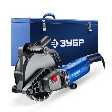 ЗУБР  d 230 мм, 2700 Вт, 65 мм, штроборез (бороздодел), метал. ящик, Профессионал (ЗШ-П65-2700 ПСТК) &mdash; Официальный партнер ЗУБР в России