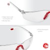 Защитные прозрачные очки ЗУБР СПЕКТР 3 широкая монолинза, открытого типа фото 3 — Официальный партнер ЗУБР в России
