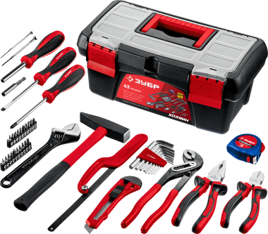 Набор инструмента ЗУБР Хозяин-42 «МАСТЕР» 22105 — Официальный партнер ЗУБР в России