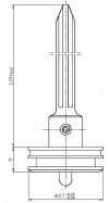 ЗУБР Т300-50, сменный боек для нейлера 31933, Профессионал (31933-PK) фото 2 &mdash; Официальный партнер ЗУБР в России