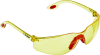 Защитные жёлтые очки ЗУБР СПЕКТР 3 широкая монолинза, открытого типа фото 1 — Официальный партнер ЗУБР в России