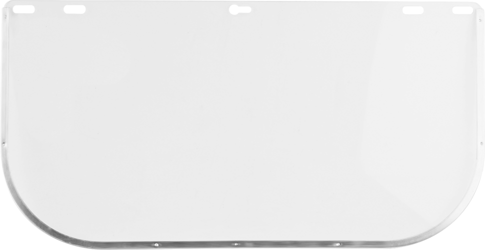 Сменный визор для щитка лицевого ЗУБР "МАСТЕР", поликарбонатный, с металлической окантовкой, 400х200мм фото 1 — Официальный партнер ЗУБР в России