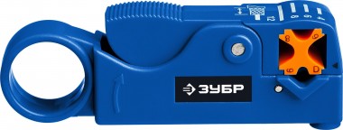 COAX-3 стриппер коаксиальных кабелей, RG58/RG59/RG6, ЗУБР Профессионал — Официальный партнер ЗУБР в России