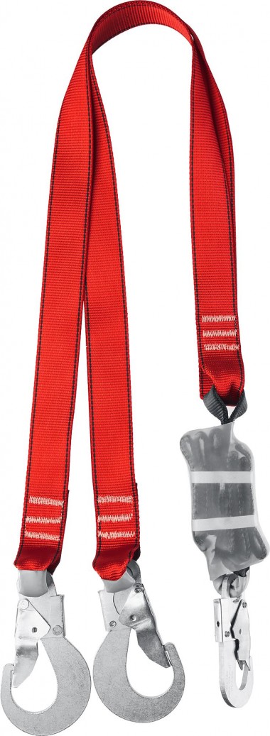 СЛА-2 строп двухплечный, капроновая лента, с амортизатором, ЗУБР — Официальный партнер ЗУБР в России