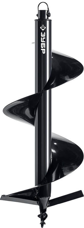 Шнек для мотобуров, грунт, d=300 мм, однозаходный, ЗУБР — Официальный партнер ЗУБР в России