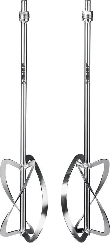 Комплект насадок-миксеров ?сверху-вниз? для легких растворов ЗУБР, 2 шт d 220 мм, М27, МНЛ-2-220 — Официальный партнер ЗУБР в России