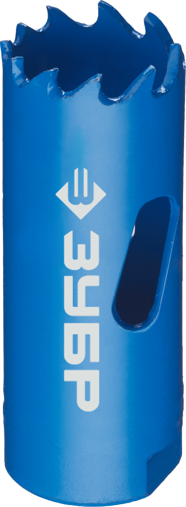 Коронка биметаллическая d-20мм, быстрорежущая сталь, глубина сверления до 38мм, ЗУБР 29531-020_z01 — Официальный партнер ЗУБР в России