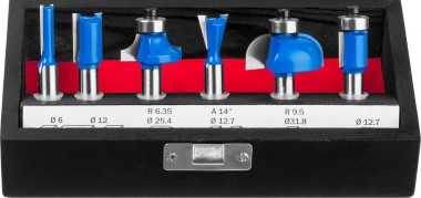 Набор профильных фрез по дереву ЗУБР &quot;ПРОФЕССИОНАЛ&quot;, 6 шт — Официальный партнер ЗУБР в России