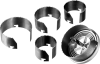 Пила сегментная наборная по дереву, 5 полотен: 60-67-74-83-95x32 мм, ЗУБР фото 1 — Официальный партнер ЗУБР в России