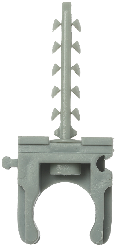 Скоба-держатель для металлопластиковых труб, в комплекте с дюбелем, 25 мм, 5 шт, ЗУБР — Официальный партнер ЗУБР в России