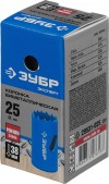 Коронка биметаллическая d-25мм, быстрорежущая сталь, глубина сверления до 38мм, ЗУБР 29531-025_z01 фото 2 — Официальный партнер ЗУБР в России