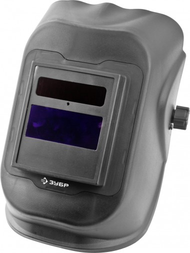 Щиток сварщика ЗУБР &quot;ЭКСПЕРТ&quot; с автозатемнением, стекло 98x42мм — Официальный партнер ЗУБР в России