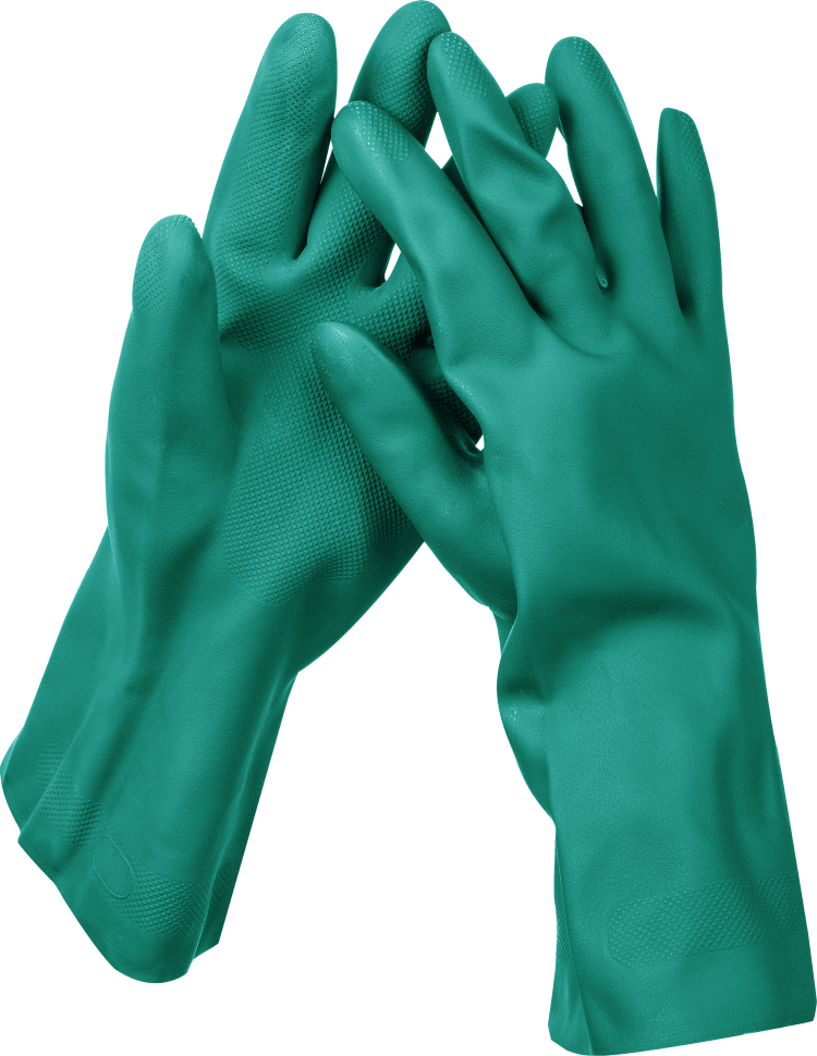 Перчатки нитриловые ЗУБР НИТРИЛ, стойкие к кислотам и щелочам, размер XL фото 1 — Официальный партнер ЗУБР в России