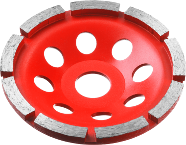 Чашка алмазная шлифовальная по бетону ЗУБР &quot;МАСТЕР&quot; сегментная однорядная, 115мм — Официальный партнер ЗУБР в России