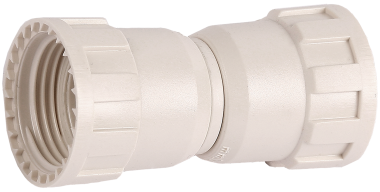 Соединитель ЗУБР &quot;ШиреФит&quot; &quot;накидная гайка - накидная гайка&quot;, 20мм — Официальный партнер ЗУБР в России