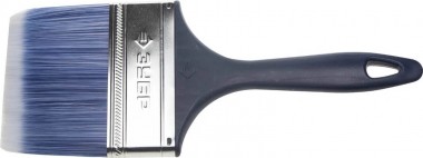 Кисть плоская ЗУБР &quot;АКВА-МАСТЕР&quot; &quot;КП-13&quot;, искусственная щетина, пластмассовая ручка, 100мм — Официальный партнер ЗУБР в России