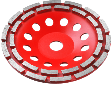 Чашка алмазная шлифовальная по бетону ЗУБР &quot;МАСТЕР&quot; сегментная двухрядная, 180мм — Официальный партнер ЗУБР в России